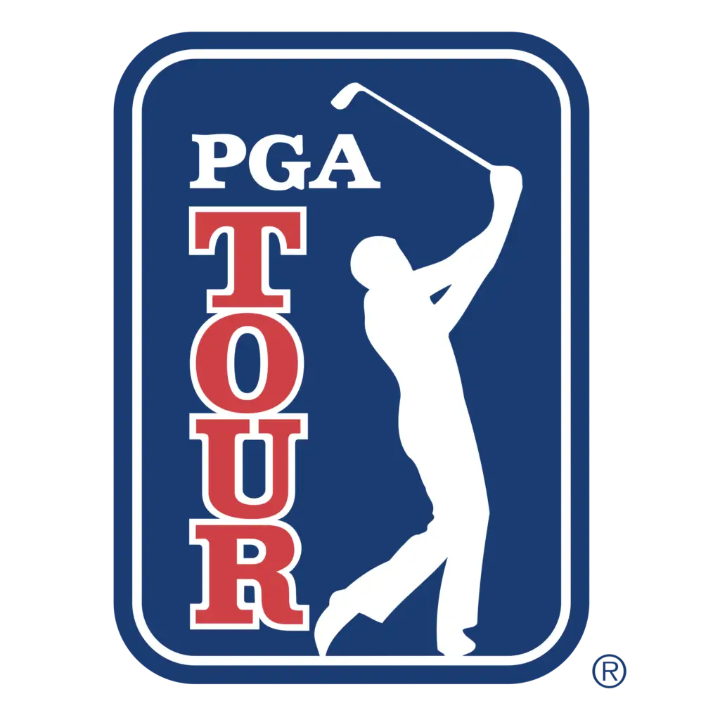 AI sports betting picks for PGA golf logo
